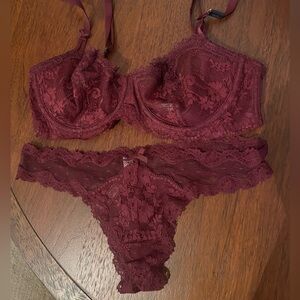 Victoria's Secret Lace Bra Set